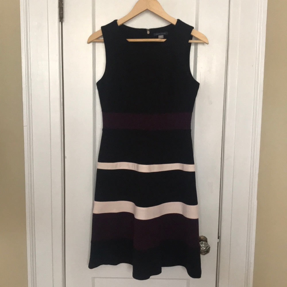 Tommy Hilfiger Sleeveless Color Block Dress